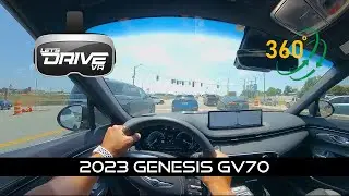 2023 Genesis GV70  -  Let&rsquo;s Drive VR - 360 View First Person Driving