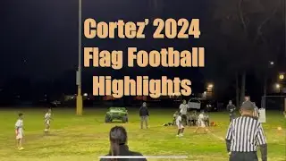 🏈 Cortez&rsquo; Best 2024 Youth Flag Football Plays | Dolphin Park Carson CA 🏈