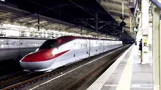 新幹線141＊撮影会参加車のお帰りです＊高崎駅＊E2・E3・E5・E6・E7・W7系＊shinkansen