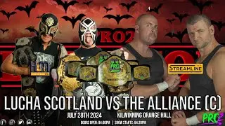 Pro2sday #45 - The Alliance vs Lucha Scotland | Davey Blaze | Silas Everett vs Taylor Bellando