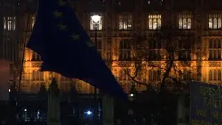 Liberal Democrats protest against Brexit on Parliament Square