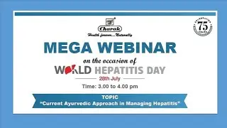 Mega Webinar on Hepatitis by Charak Pharma 2022