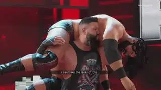 WWE 2K25 My Rise: claymore on stage on PS5 details on how to do it under description.