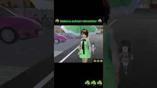 No crying 😭 little Mio Aida and Rina tamaki happy 😌 in Sakura school simulator game#sakura #gaming