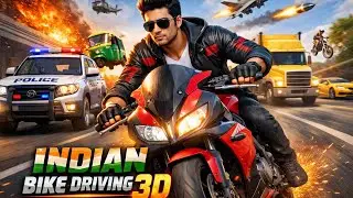 POLICE CHASES 🤯| Indian bike driving 3d | GTA5| 💥 Live stream