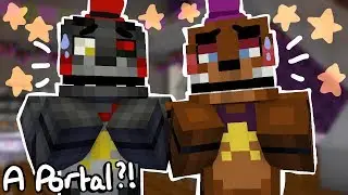 Minecraft FNAF 7 Pizzeria Simulator - Secret Portal?! (Minecraft Roleplay)