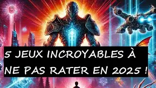 5 JEUX &Agrave; C&Ocirc;T&Eacute; DESQUELS TU ES PASS&Eacute; (&Agrave; ABSOLUMENT JOUER EN 2025) 🎮