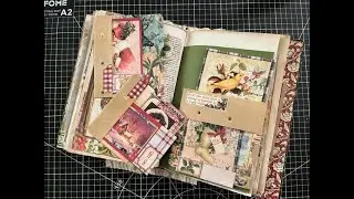 Making Christmas Ephemera from Kraft Paper - Seat of the Pants Crafting