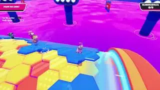 FALL Guys gameplay tentando platinar