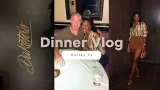 VLOG: WHAT HAPPENED AT THIS DALLAS STEAKHOUSE | DATE NIGHT | Nikki O