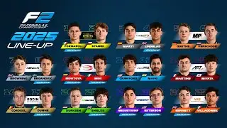 FORMULE 2 2025 - PŘEDSTAVENÍ JEZDCŮ
