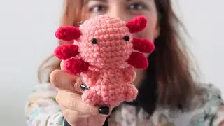 ¿Cómo hacer un Amigurumi de Ajolote? pt 2 Abajo la descripción y detalles