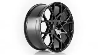 Redbourne Wheels - the Meridian in Gloss Black