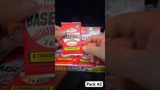 Topps 2025 Heritage Hobby Box 2nd pack #irlpackopening
