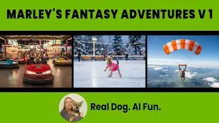 Funny AI Generated Dog Video: Marley's Fantasy Adventures (Vol. 1 Compilation)