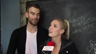 Chat w Eric Radford  &  Amanda Kessel  on Battle Of The Blades Season 5 on CBC