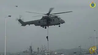 VIDEO SAMBUTAN HARI ANGKATAN TENTERA MALAYSIA (ATM) KE-90 DI PANGKALAN TLDM LUMUT, PERAK