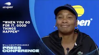 Williams/Fernandez Press Conference | 2025 US Open Quarterfinal