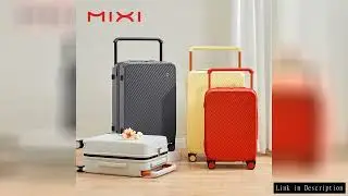 Mixi Wide Handle Travel Luggage Suitcase Rolling Spinner Wheels Hardside PC TSA Lock 20 24 Inch Unis