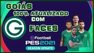 OPTION FILE GOI&Aacute;S PES 21 100% ATUALIZADO XBOX ONE