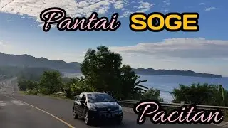 Pantai SOGE , 1 jam perjalanan dari kota Pacitan