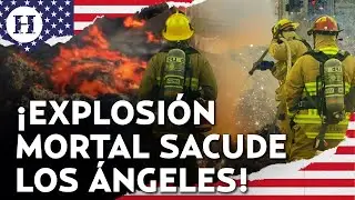 Fuerte explosión en departamento antibombas de Los Ángeles deja a 3 agentes muertos