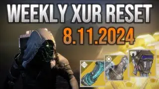 WEEKLY XUR RESET - 08.11.2024 (Destiny 2)