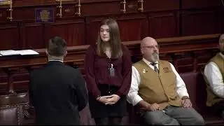 Rep. Ryan Invites Guest To House Floor