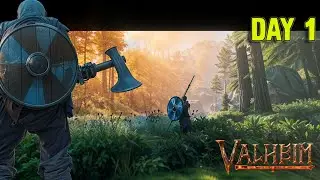 Valheim&hellip; Where Vikings STRUGGLE to SURVIVE | Valheim Gameplay Hindi #1