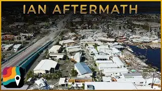 Hurricane Ian Aftermath from Above