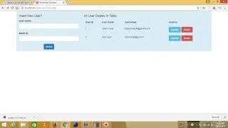 Sqlite Crud Demo Use PHP , Bootstrap Part 6