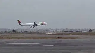 &Uacute;ltimo voo da Tap para o Aeroporto 4 de Fevereiro...Luanda 