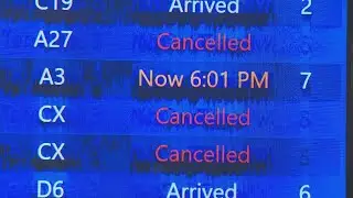 100+ flights canceled at Sky Harbor due to winter storm