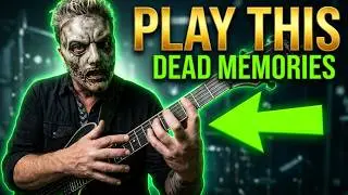How to play DEAD MEMORIES by SLIPKNOT - Guitar Lesson by Mike Gross - Tutorial