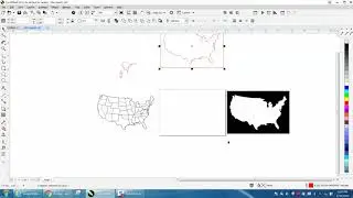 Corel Draw Tips & Tricks USA map and how to cut out