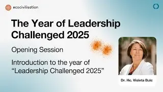 The Year of Leadership Challenged 2025 I Opening Session - Introduction I Violeta Bulc