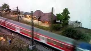 BDZ passenger train with class 46 locomotive