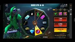 Green criminal spin #Lucky Spin#Free fire spin #criminal bundal
