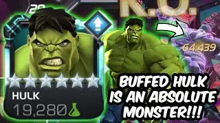 Buffed Hulk is a MONSTER! - New God Tier?! - OG Hulk Rework Gameplay - Marvel Contest of Champions