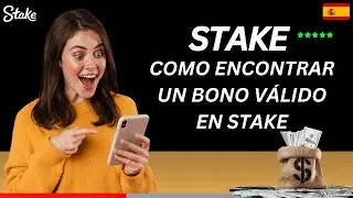 C&oacute;mo encontrar un bono v&aacute;lido en&nbsp;Stake🎉