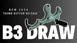 Кнопка сброса B3 Draw Thumb Button Release || НОВИНКА 2024 Archery Release