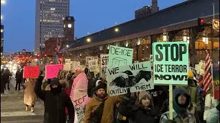 Live in Minneapolis- ICE protests