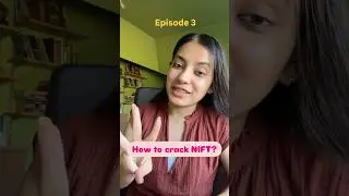 👉 How to Crack NIFT GAT + Prep Tips | Episode 3 #niftexam #nift #designtips #nid #nift2026 #bdes