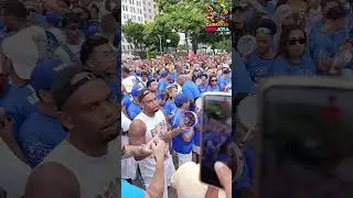 Copacabana virou Macumba! 🌊 O desfile hist&oacute;rico da Beija-Flor parou o Rio! #BeijaFlor #RJ #Carnaval