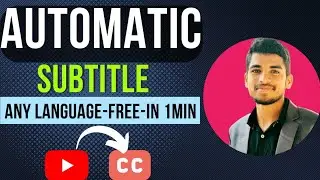 Add Auto Generate Subtitle On YouTube video || Add Subtitle within 2 minuts 