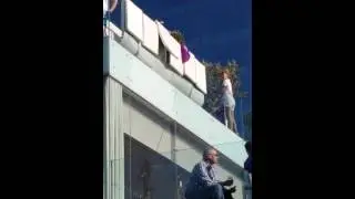 Harry Styles and Baby Lux in Vela Hotel