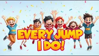 🎶 Every Jump I Do! | New Year Action Song for Kids 🎉 Clap, Jump & Dance