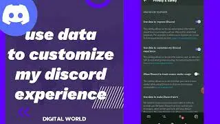 How To Use Data To Customize My Discord Experience On Discord App 2025