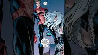 Spider-Man Reveals His Identity to Black Cat! #spiderman #marvel #marvelcomics #shorts #comics