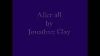 Jonathan Clay - After all